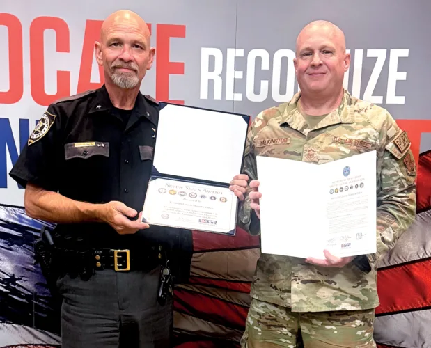Randolph Sheriff's Office receives leadership award